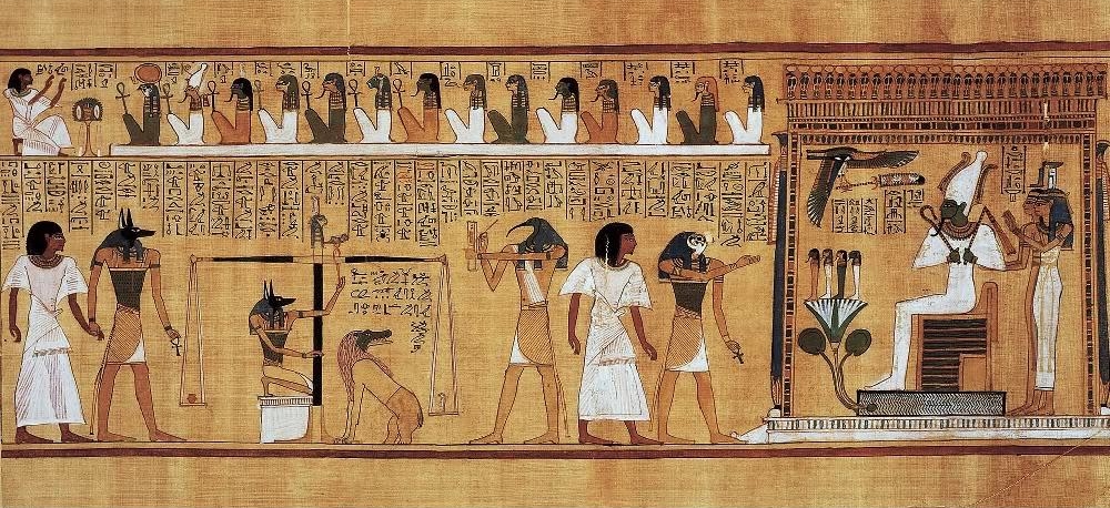 The Ancient Egyptian Great White Throne Judgment Scene